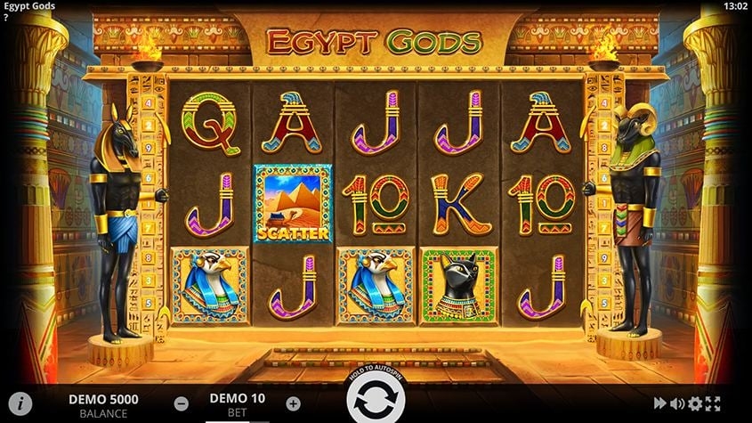 Egypt Gods, EvoPlay, jogo de slot, antigo Egito, prêmios